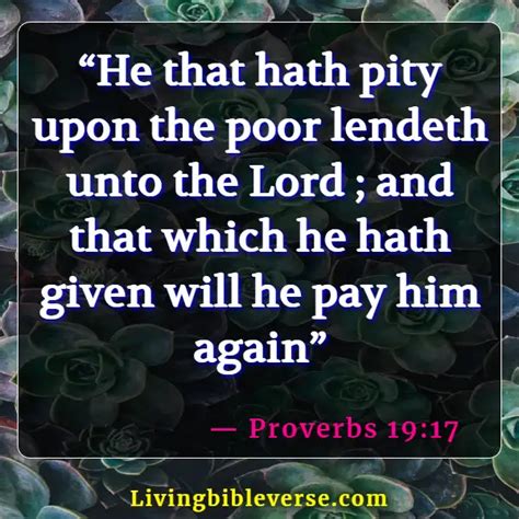 bible verse giving without recognition.